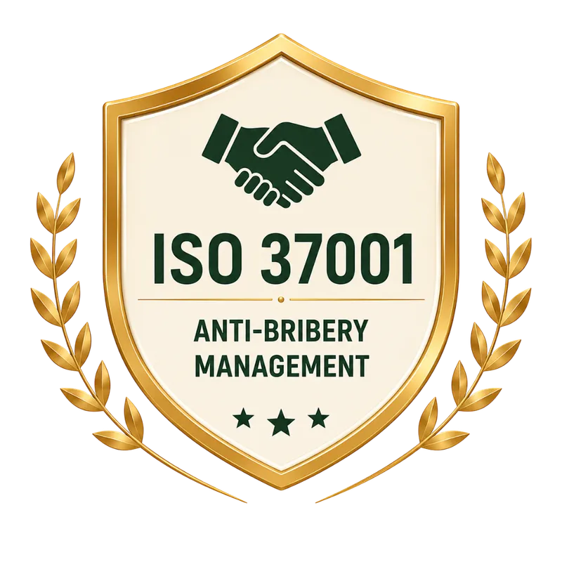 ISO 37001:2025 certification