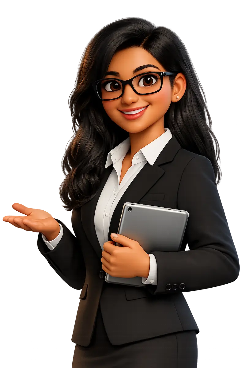 ElitesEcom business professional character representing the company's mission and values in e-commerce operations